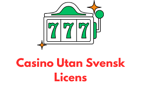 Upptäck Spela Casino Utan Svensk Licens - En Guid till Alternativa Casinon Upptäck Spela Casino Utan Svensk Licens - En Guid till Alternativa Casinon